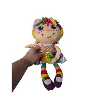 Flip Zee Girls Zandy Reversible 2 in 1 Plush Stuffed Doll 19”